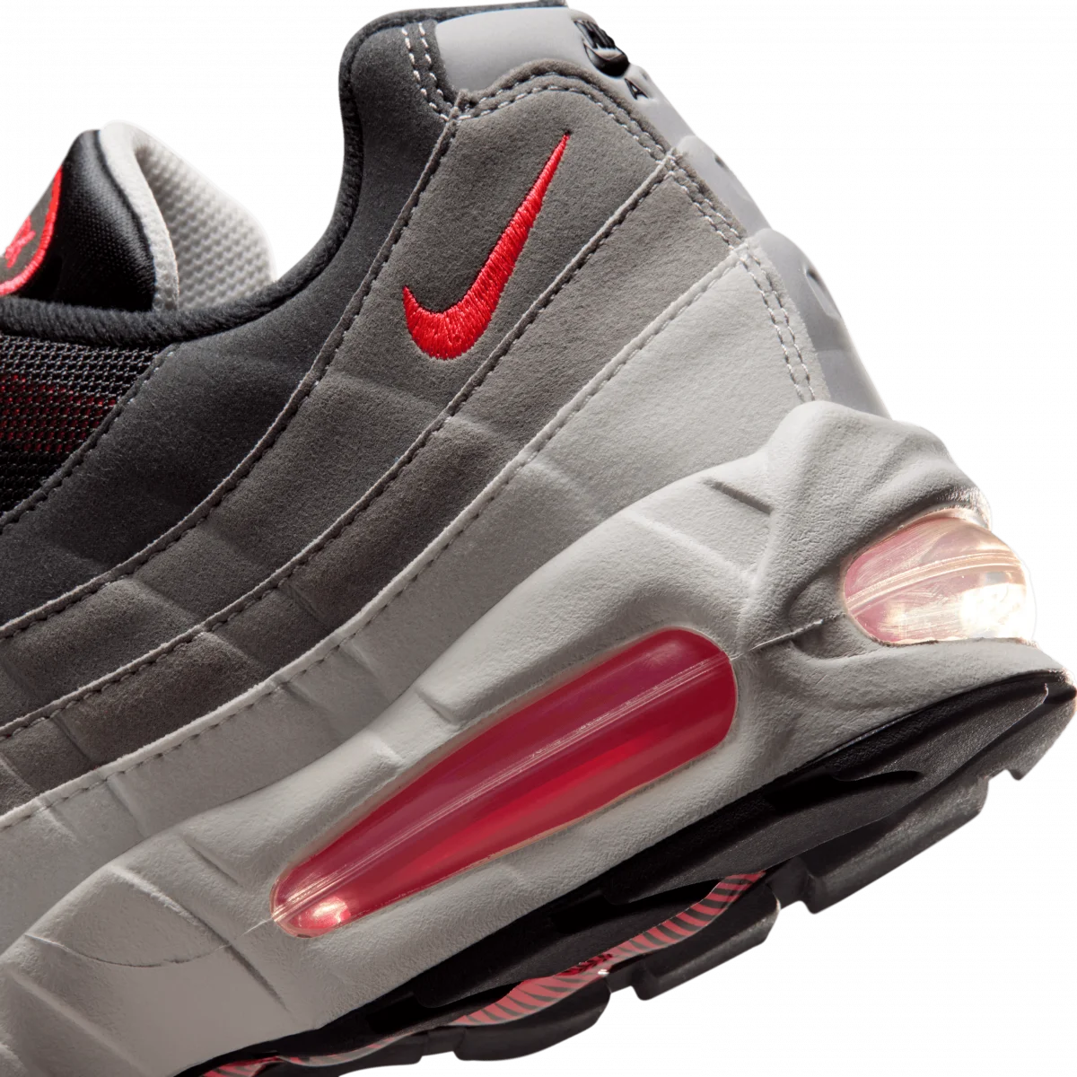 Nike - NIKE AIR MAX 95 BIG - ANTHRACITE/SOLAR RED-LT GRAPHITE (NIKE-060)