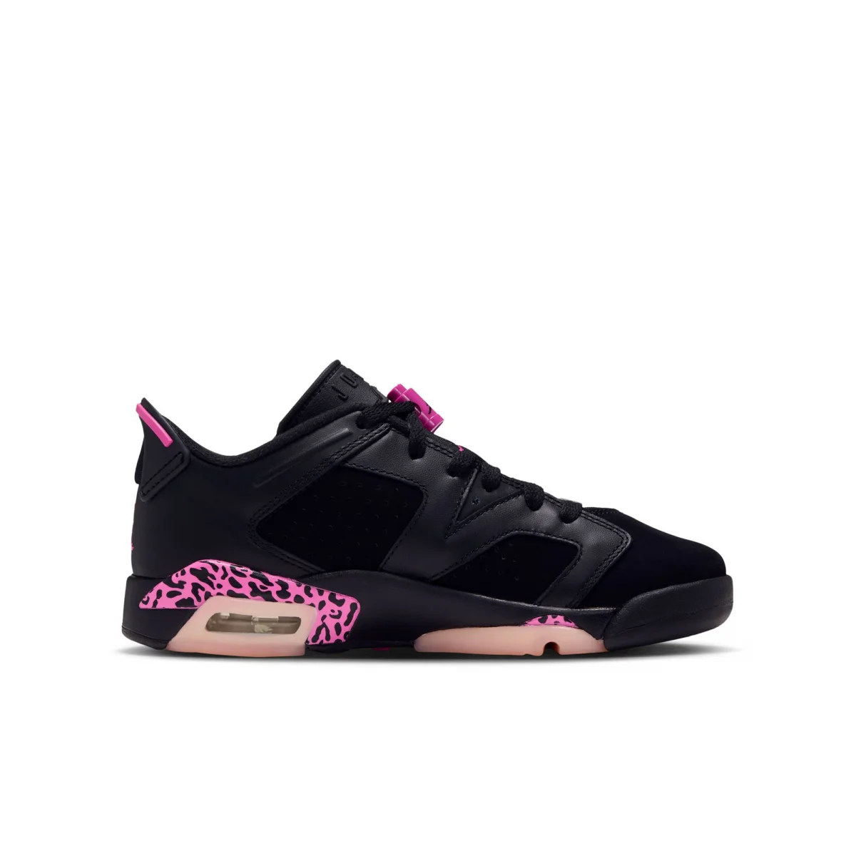 Jordan - Air Jordan 6 Retro Low - BLACK/LASER FUCHSIA-PINK FOAM (JORD-001)