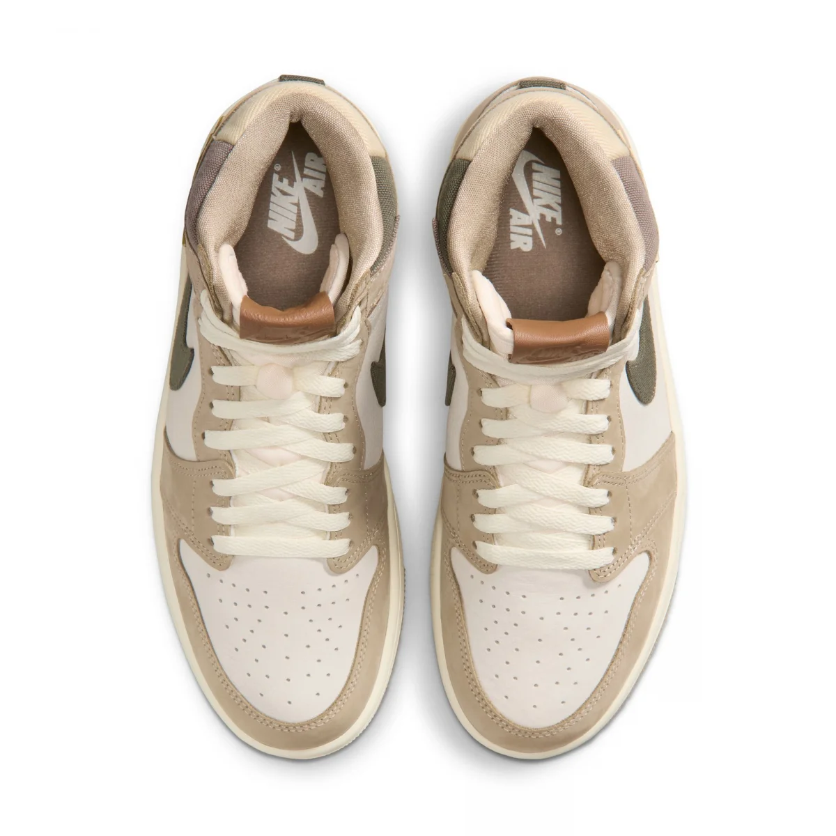 Jordan - Air Jordan 1 Retro High OG (W) - Khaki / Cargo Khaki-Sail-Coconut Milk (JORD-201)